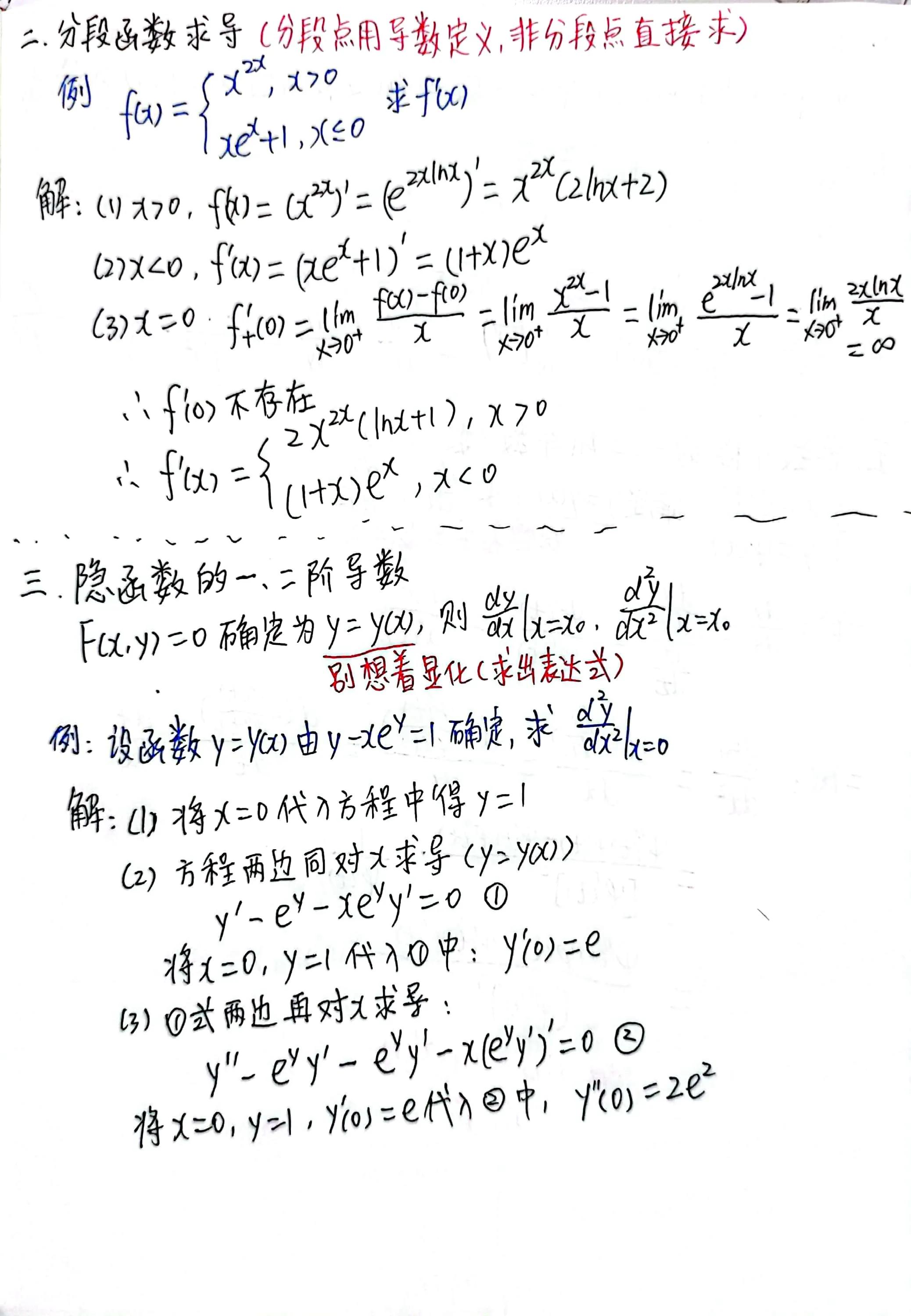 图片[4]-高等数学第二章学习笔记-疯狂考研人