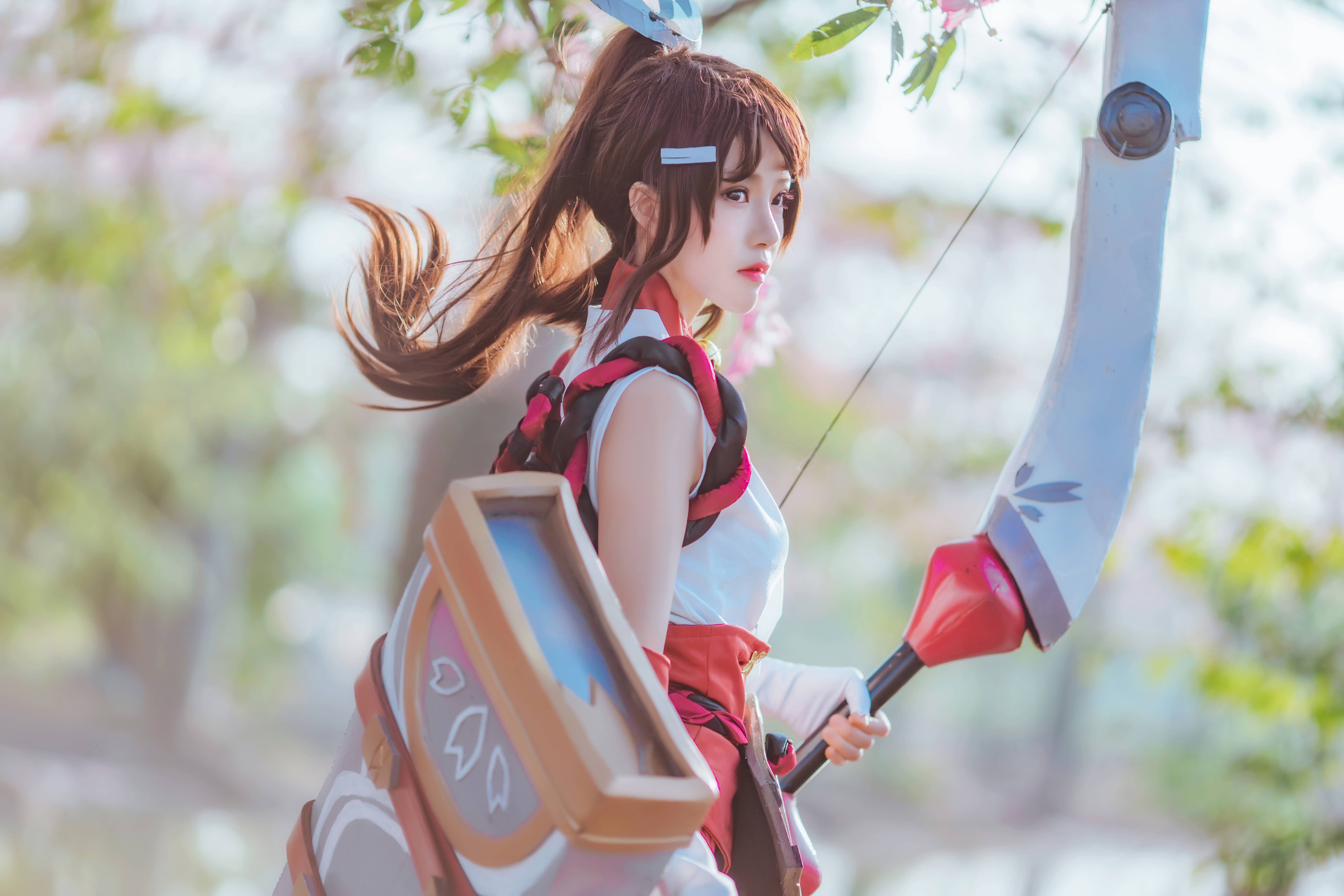 《王者荣耀》伽罗COS真人图（CN：桜桃喵）