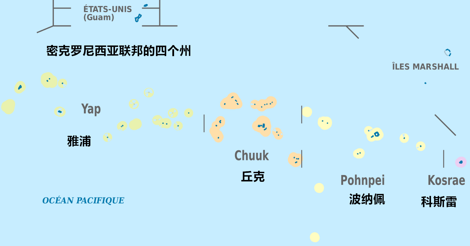 帕劳行政区划图片