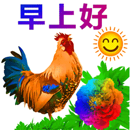 2022夏日周五清晨早上好问候动态表情图片 愿我牵挂的人平安吉祥图片