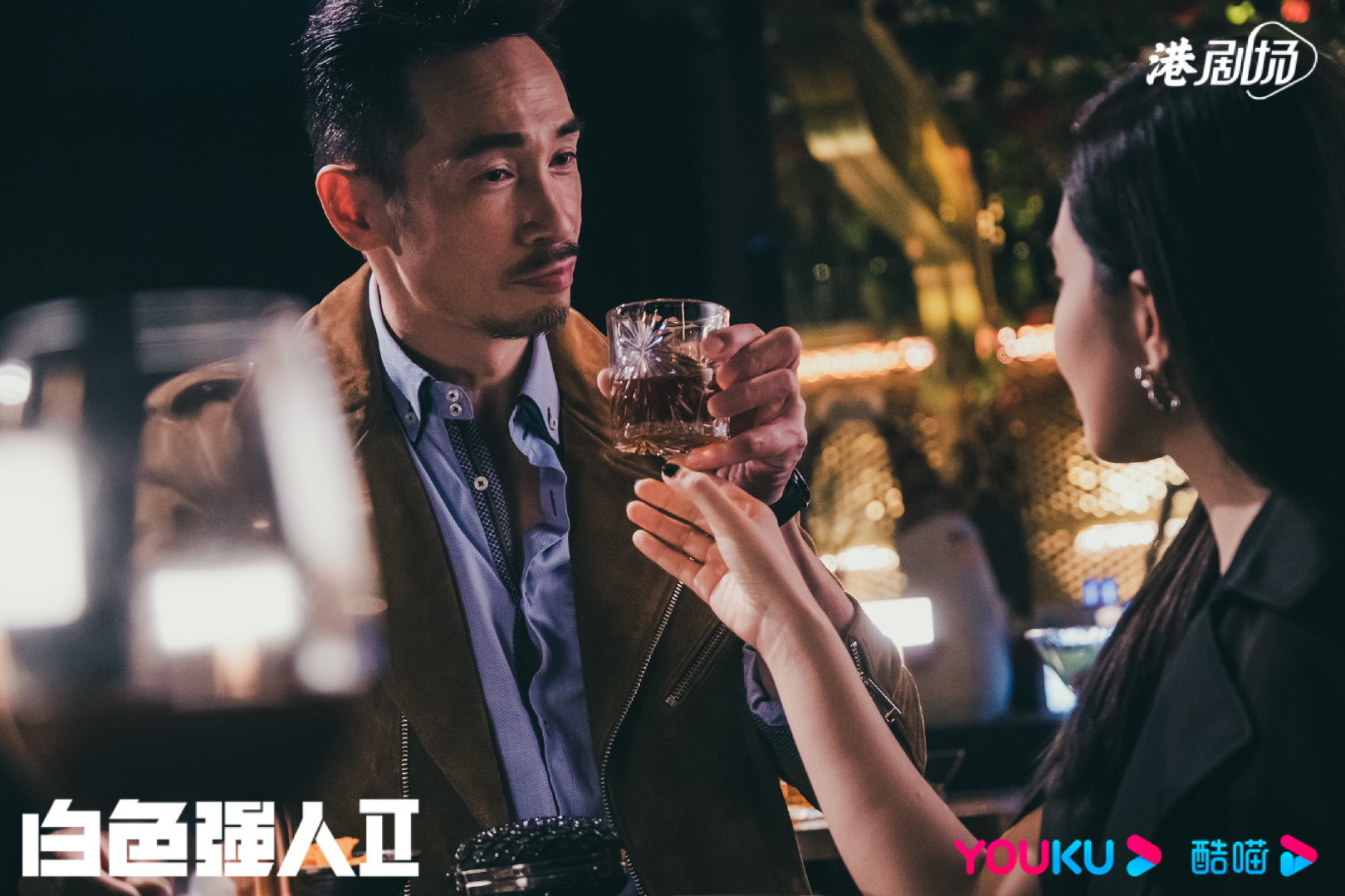 郭晋安、马国明、陈豪主演的《白色强人2》即将迎来大结局！剧中3对CP走向逐渐迷惑…