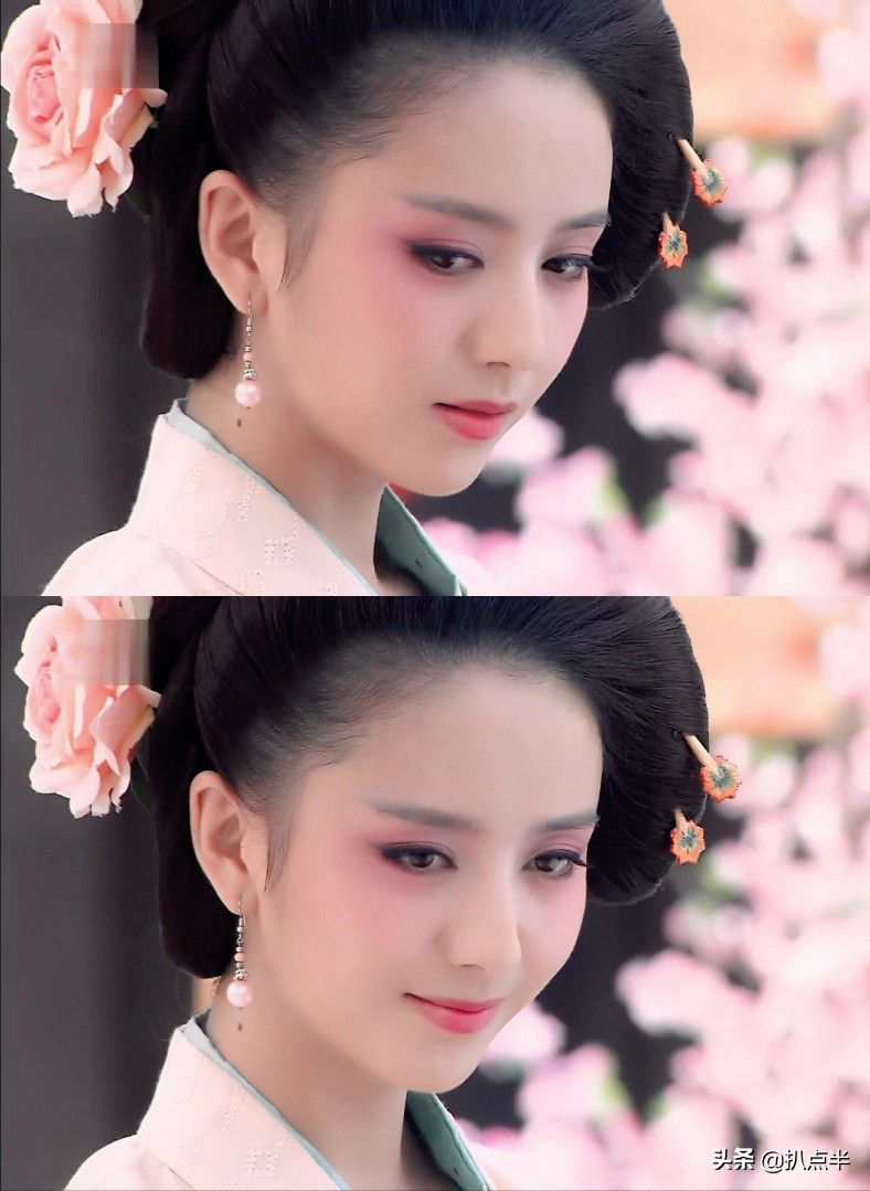 同样演农村姑娘，把赵丽颖、童瑶和热依扎放在一起，就看出差距了