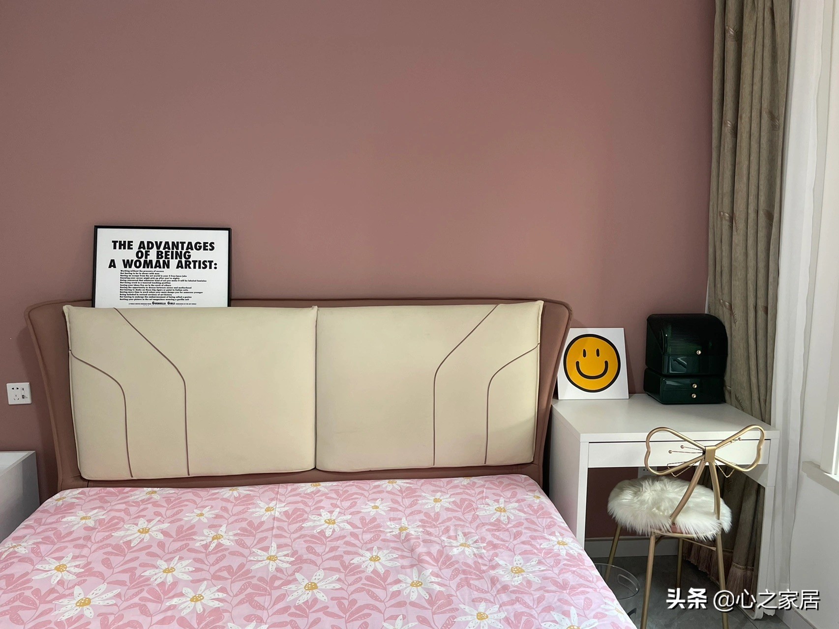 65㎡完全靠自己设计的新家，虽然只是两居室，但却充满精致和温馨