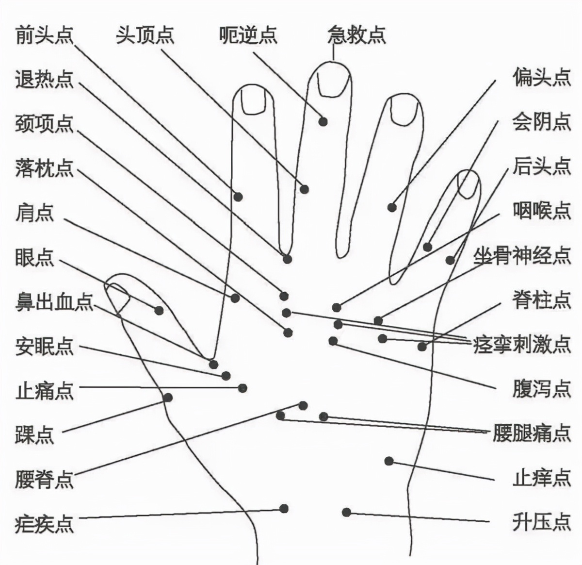 灸法选穴的基本原则