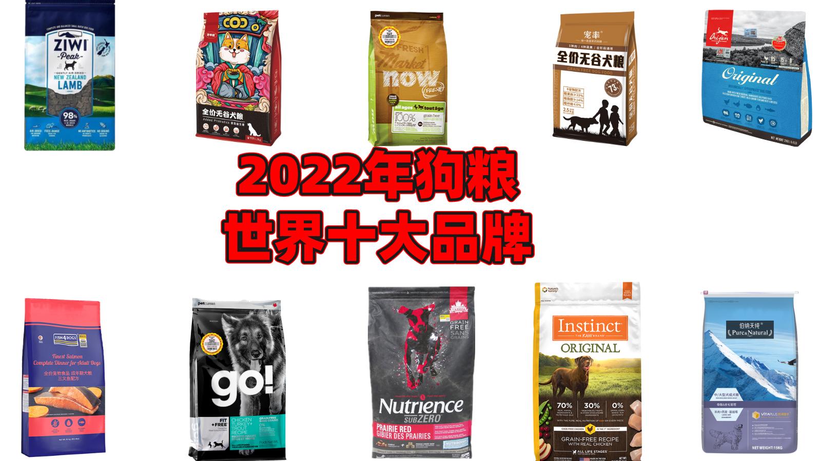2022年全球十大狗粮品牌排行榜：优质宠物食品选购指南