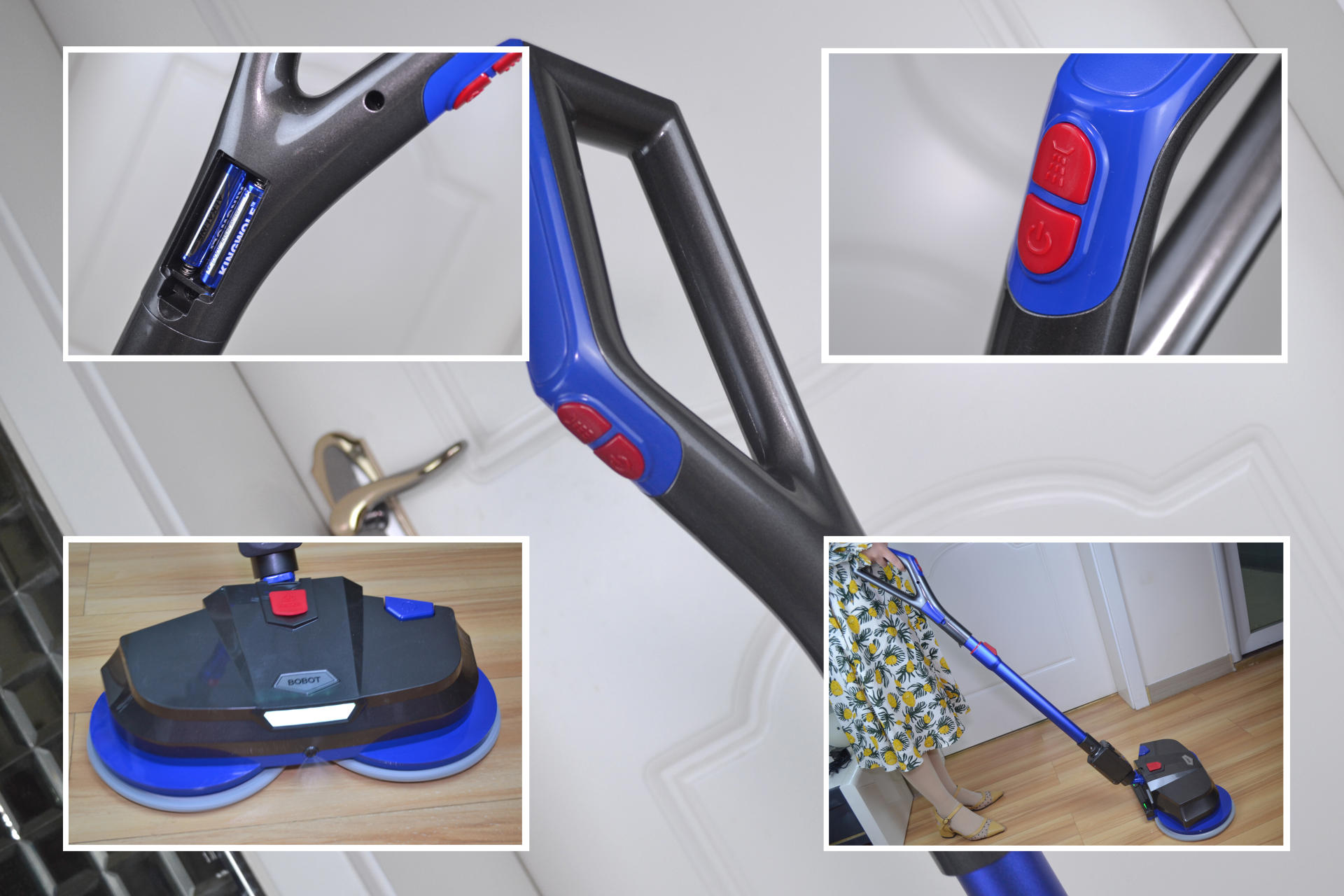 居家清洁 试试这款BOBOT扫拖一体机