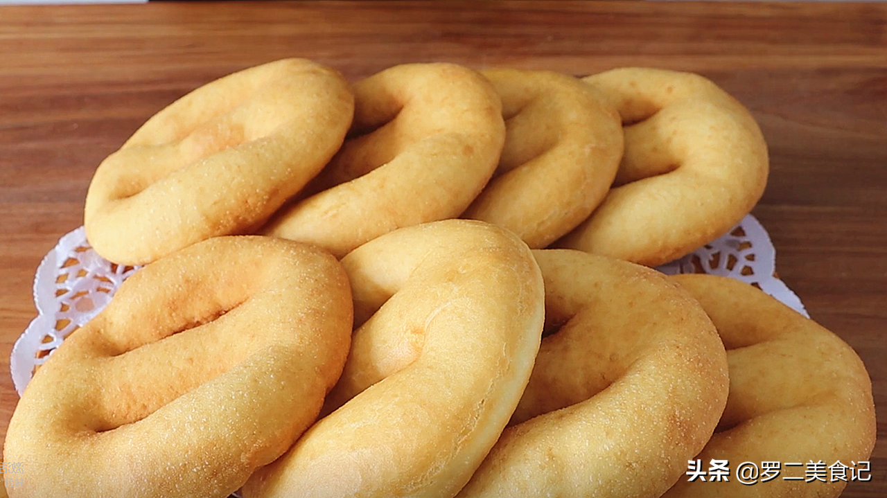 孩子点名要吃的小炸饼,不加苏打不用泡打粉,蓬松暄软真好吃 - 趣味