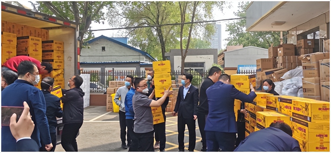 山西银行抗疫在行动：第二批捐赠物资驰援小店区各街道办及单位