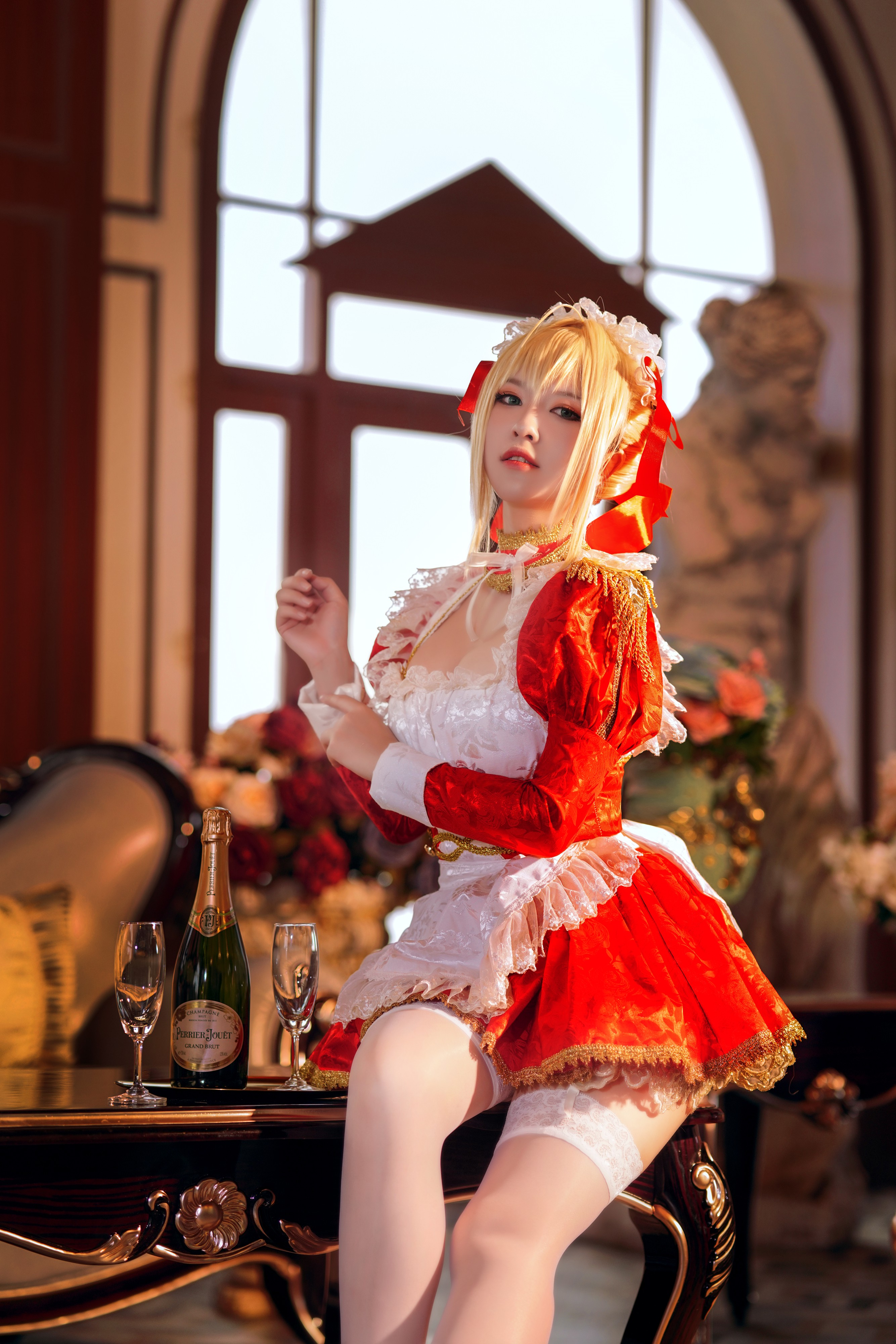 美图鉴赏：FGO-Nero(尼禄)-半半子