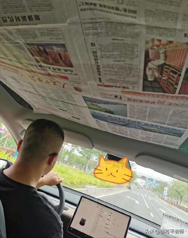 倒水打伞贴报纸，新能源车的天幕玻璃为何这么坑？车企：省钱啊