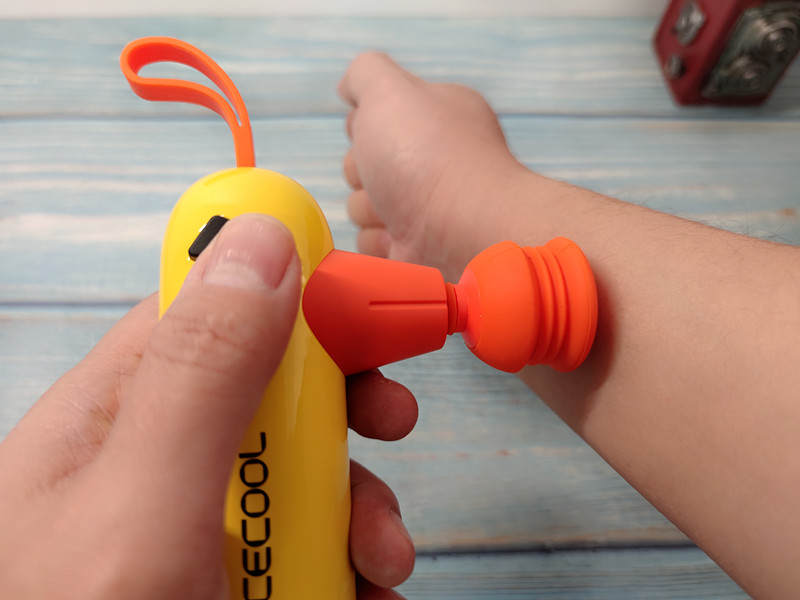 运动随身带，即刻解疲惫，ACECOOL粒子重塑-小鸟斗士筋膜枪体验