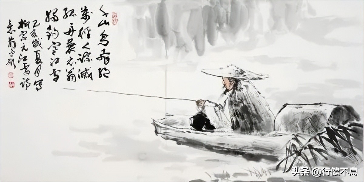十首著名的垂钓诗，十种不同的境界，您喜欢哪一种呢