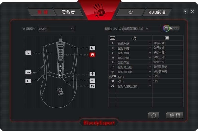 游戏利器 血手幽灵Bloody ES9 Pro专业电竞鼠