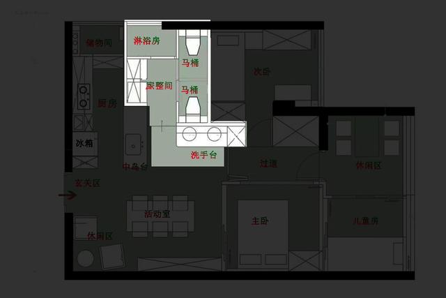 看了这套“教科书式”的住宅改造，我发现小户型也能拥有大空间