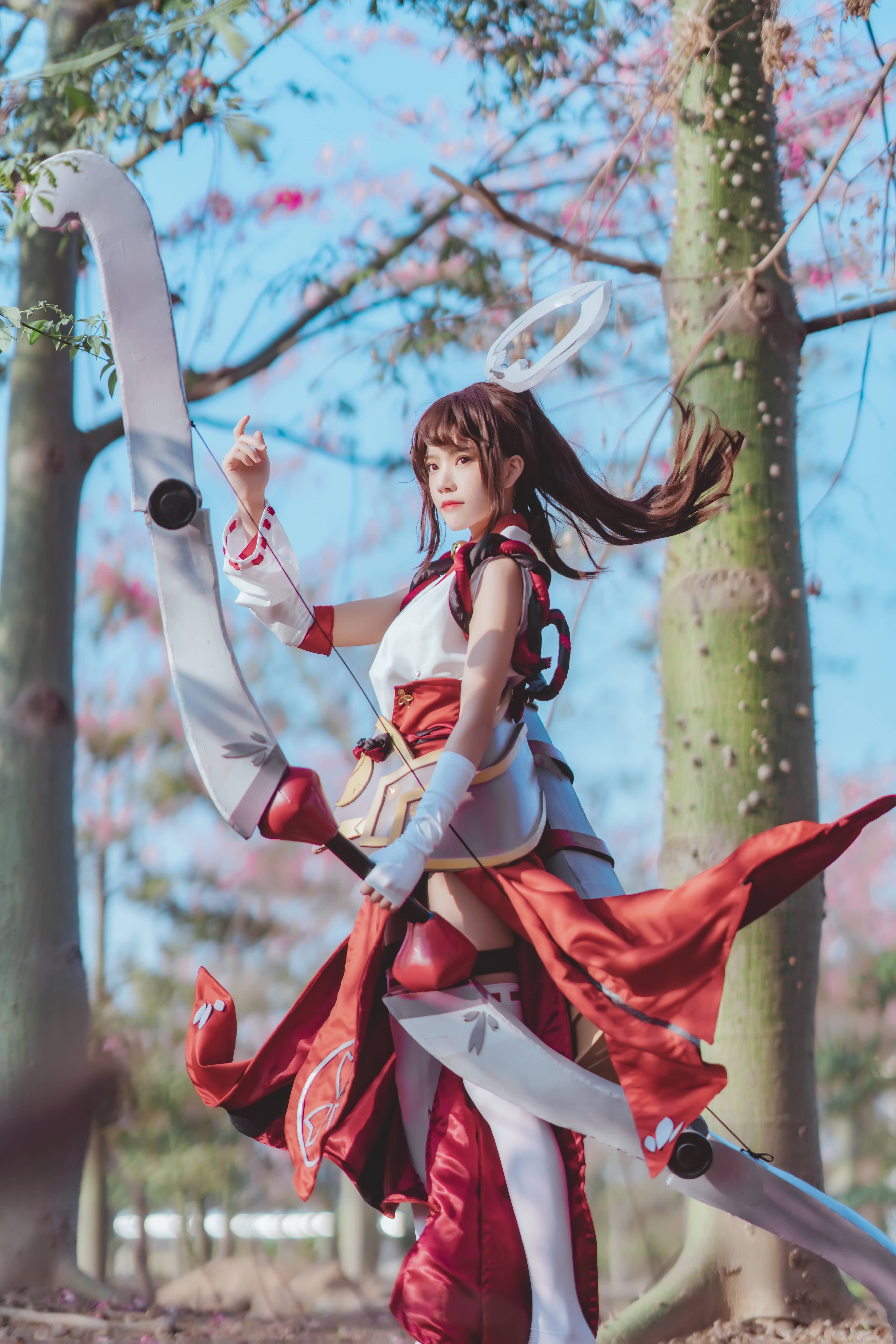 《王者荣耀》伽罗COS真人图（CN：桜桃喵）