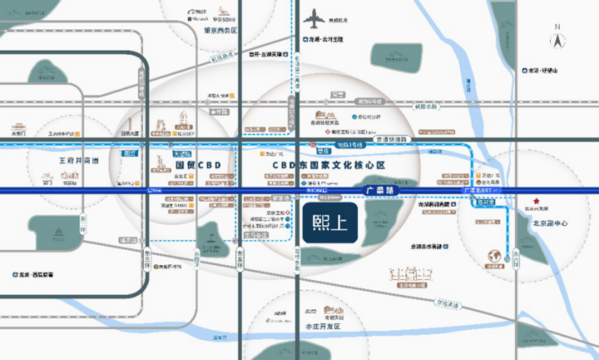 北京樓市蓄勢：五大明星項目登頂