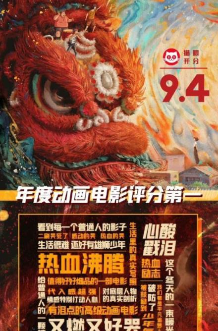 2021评分最高十大华语电影，《长津湖》第8，《你好李焕英》第4