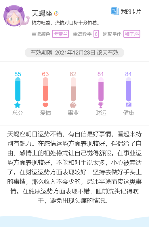 12/23|十二星座今日运势分析大全