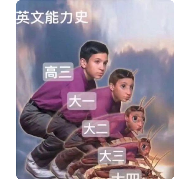 大学生搞笑吐槽大学4年划水经历，能力呈现倒退，也太虚度光阴了