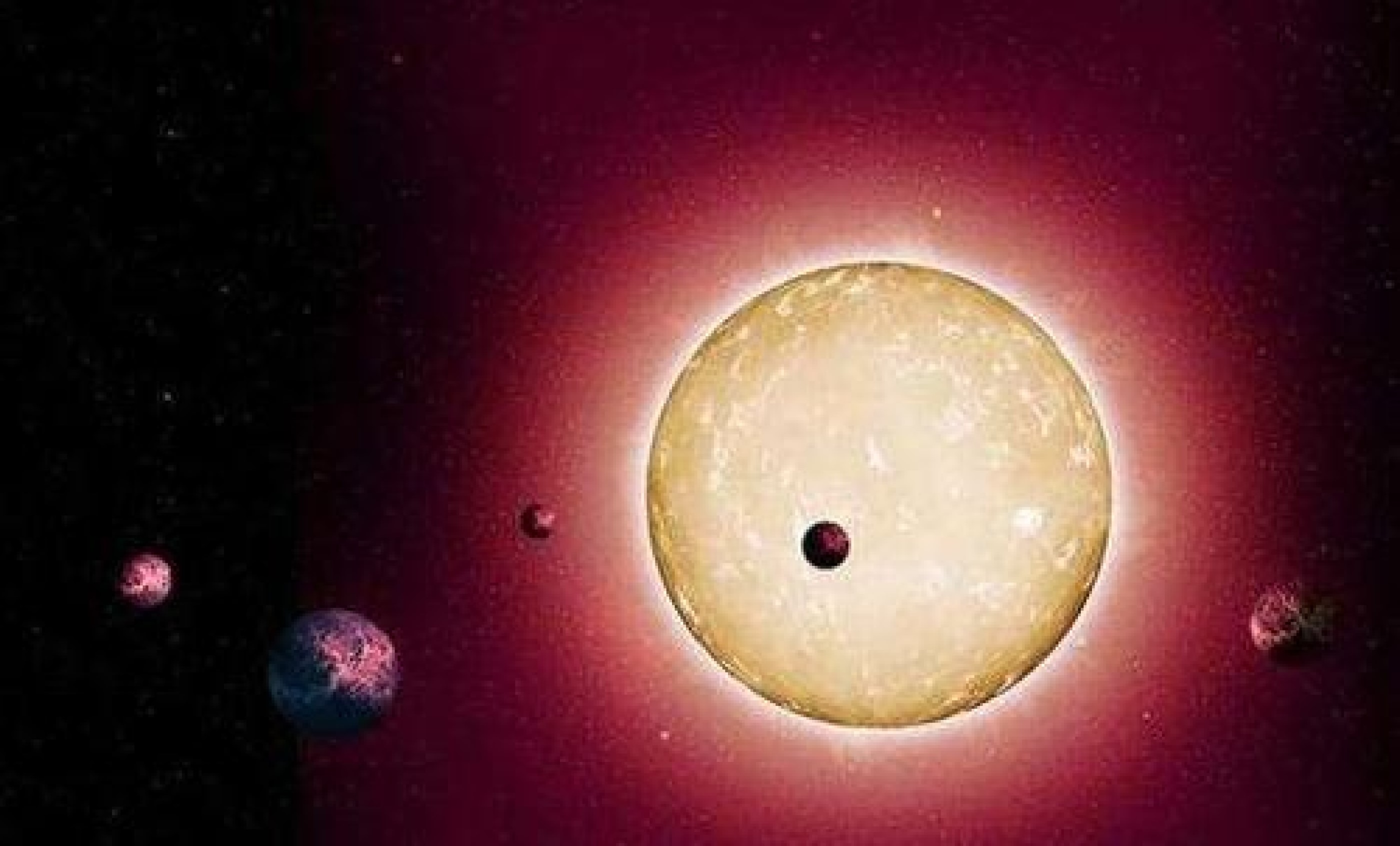 开普勒39b行星图片