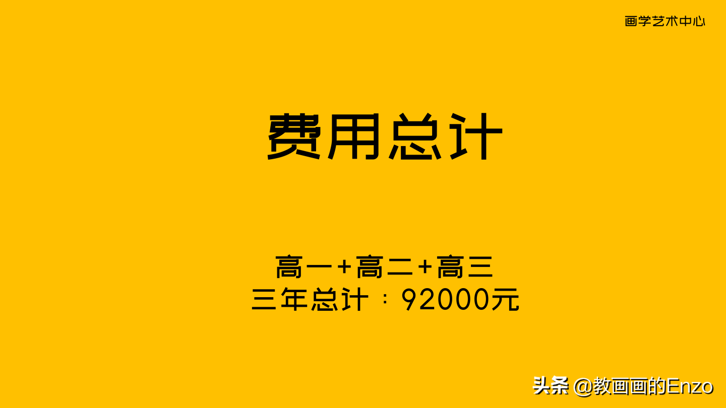 集训学艺术画画真的很烧钱吗？全部费用要多少？