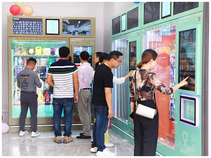 九分智慧微仓储进口商品无人售货机商品全新升级