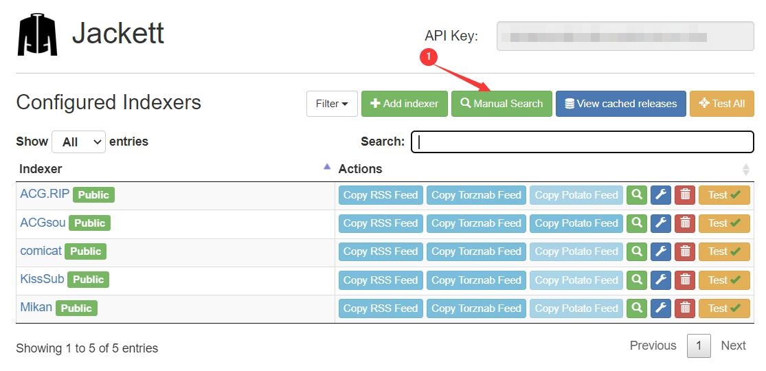 从零开始的软路由之爱快docker安装Jackett