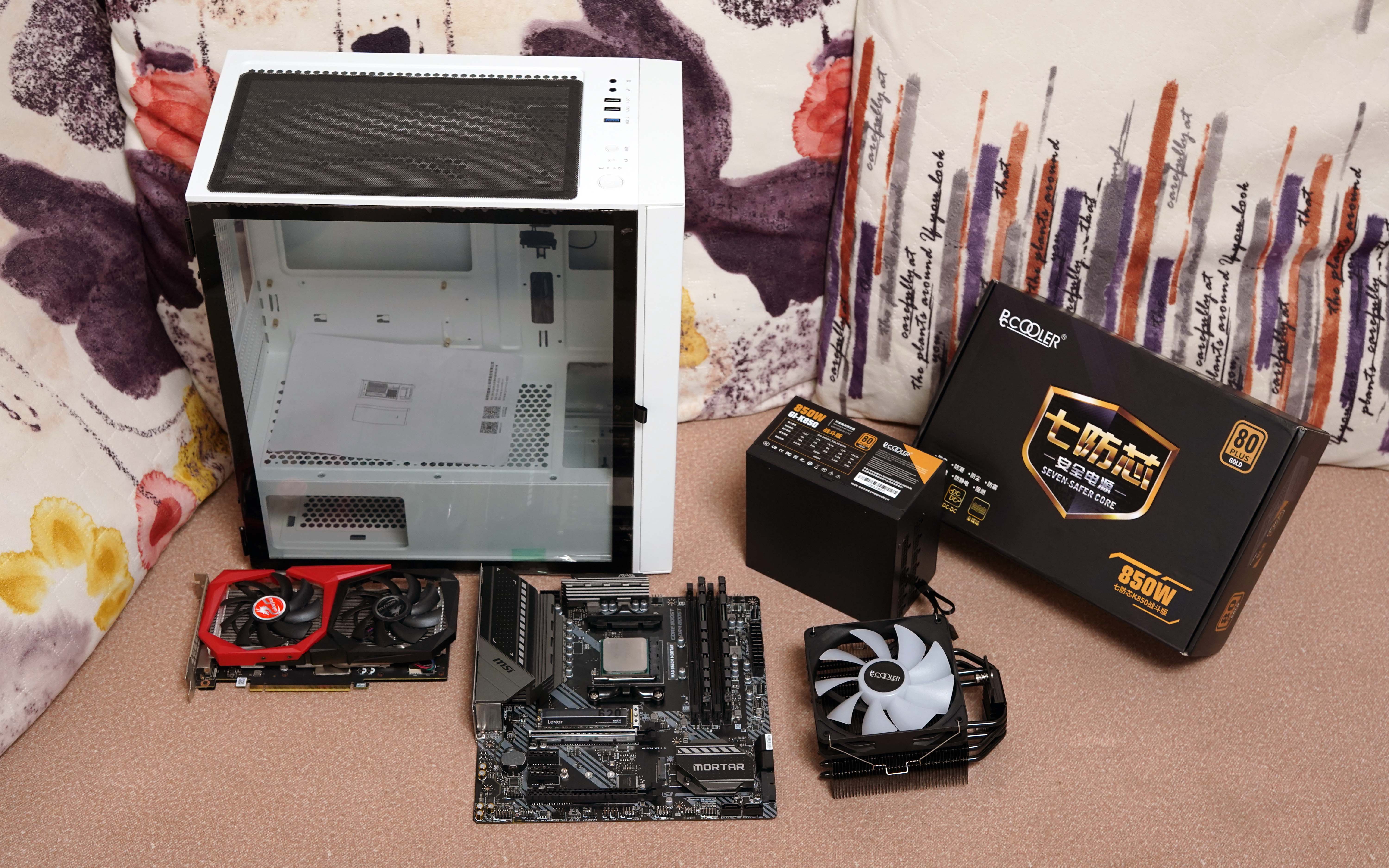 七防芯，40系显卡好搭档——超频三GI-K850全模组电源装机&拆解