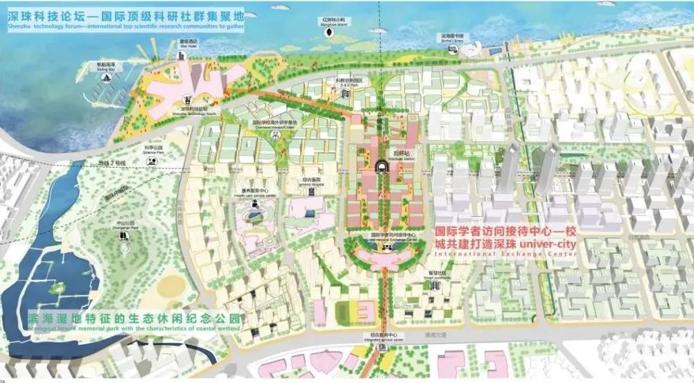 深珠合作区示范区（后环片区）城市设计国际竞赛方案 / ISA意厦国际