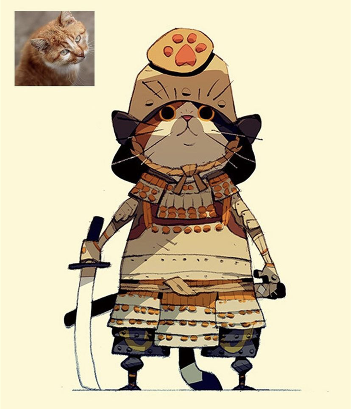 老虎卡通图片大全(虎年动物拟人化特辑) - 赤虎壹号