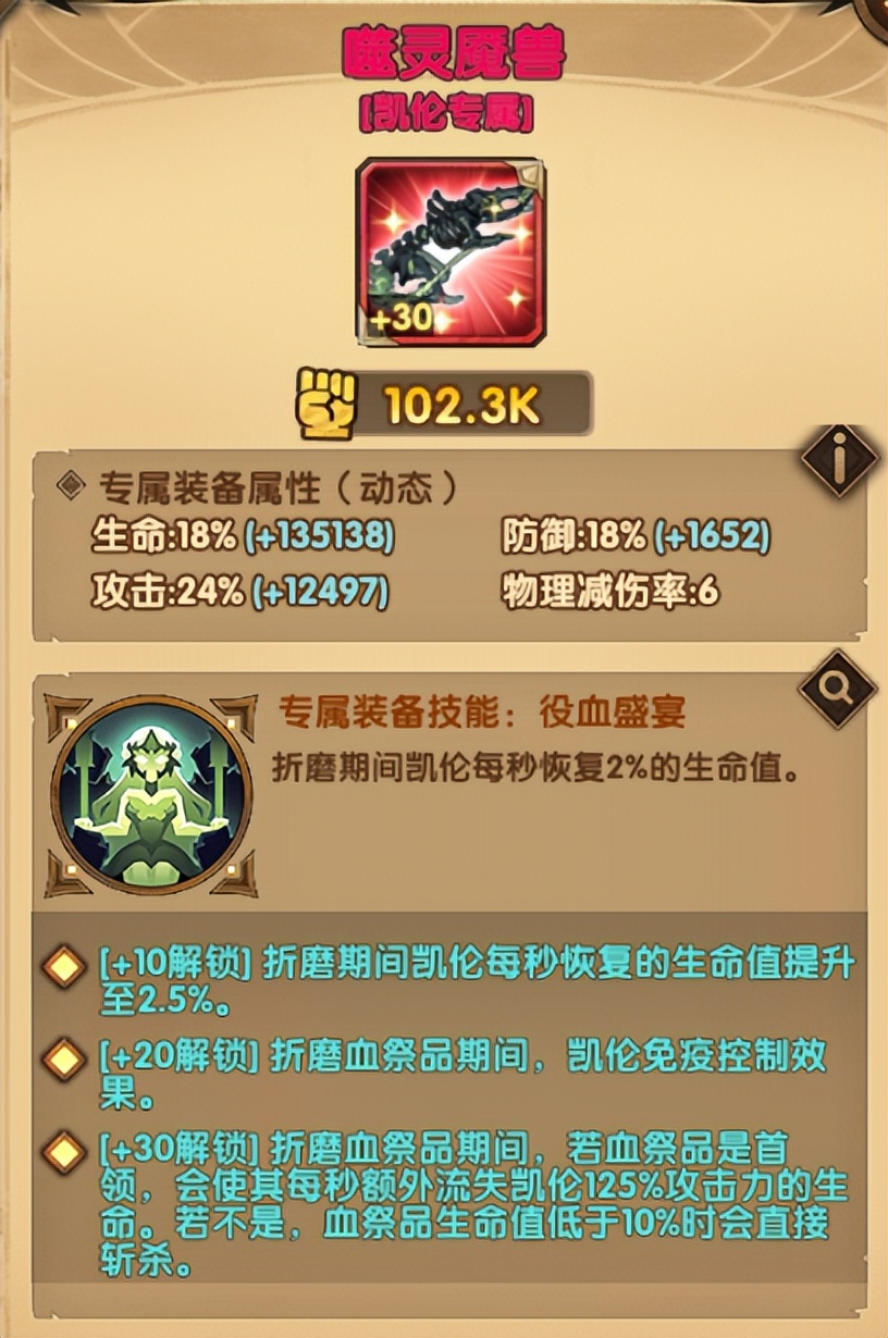 「分析向」血宴饲主 凯伦 英雄云解析