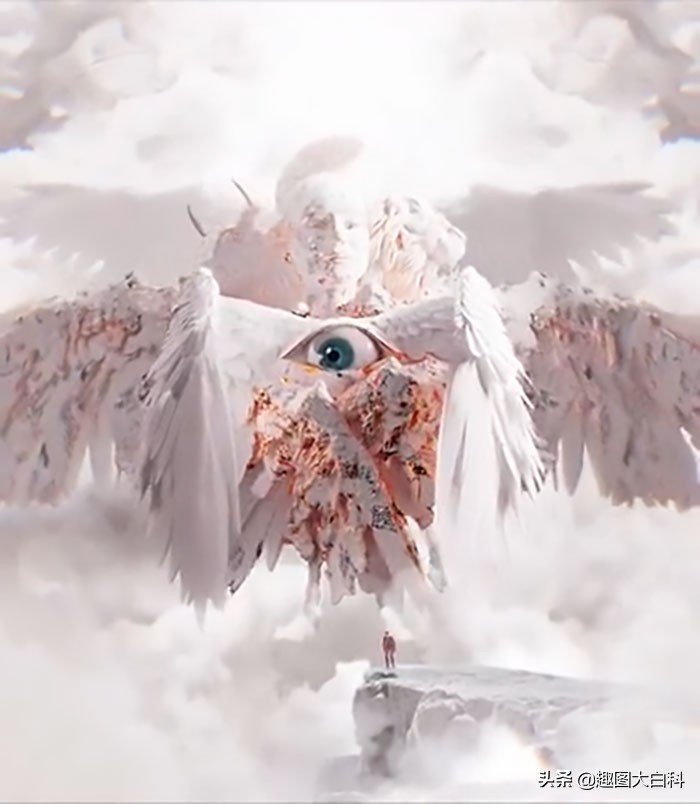 30张活久见的图片,圣经中天使的真实样貌,二战的迪士尼防毒面具