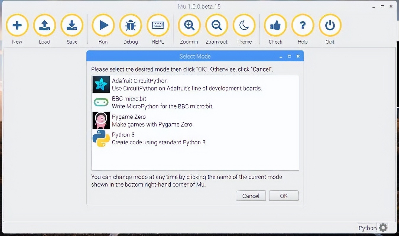 推荐python新手游戏编程用编辑器