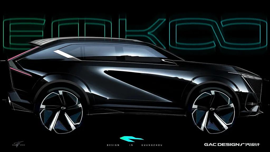 奔驰EQS纯电SUV发布；广汽传祺EMKOO设计图曝光