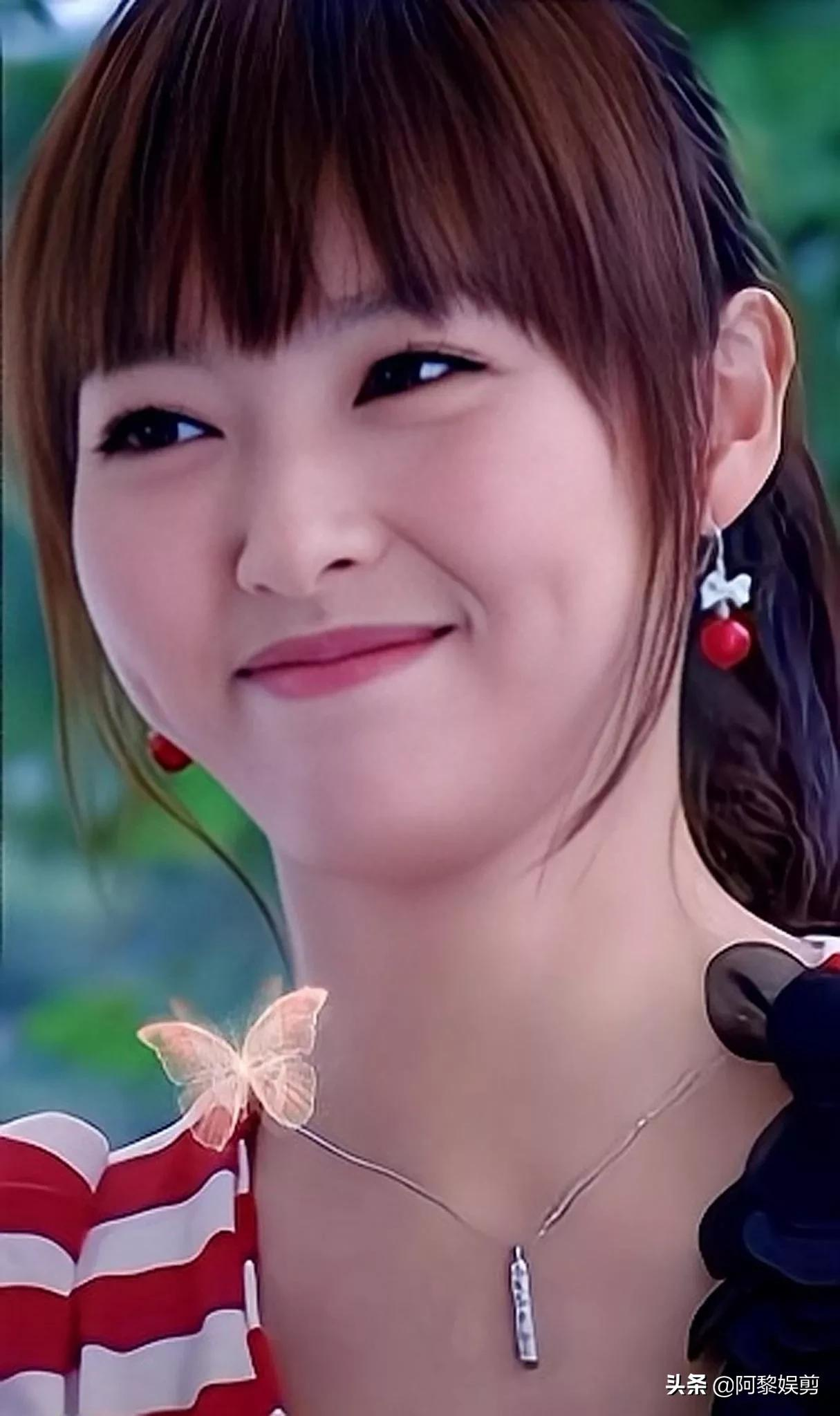 唐嫣年少时清纯灵动，气质不凡太可爱了