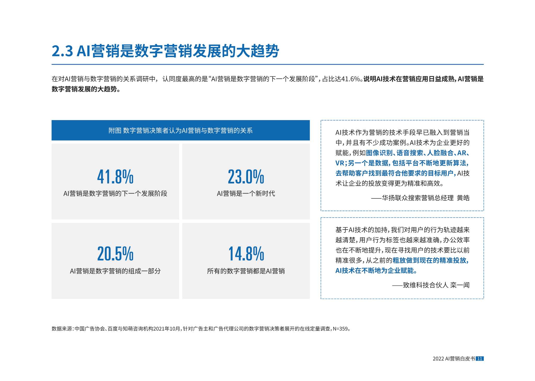 AI营销正当时，2022AI营销白皮书