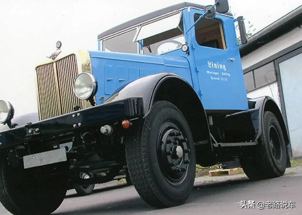 哈诺玛格的“公路拖拉机”1947年的ST 55双轴牵引车——神秘收藏家