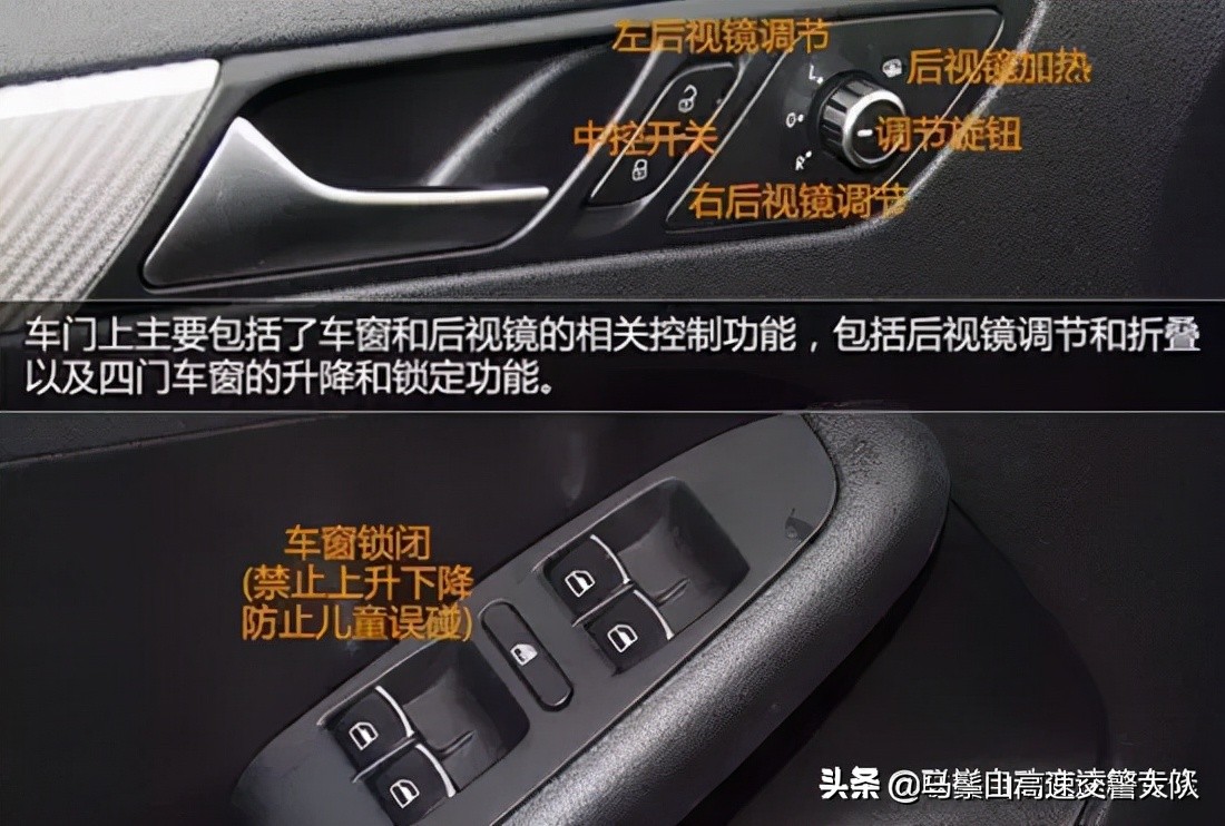一分鐘教你看懂汽車所有按鍵，很實用