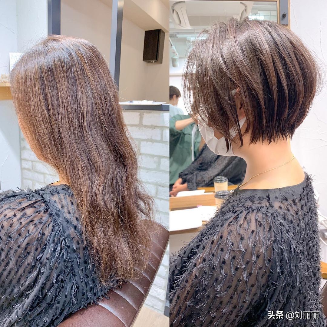 短发后脑勺图片(这才叫换发型) - 赤虎壹号