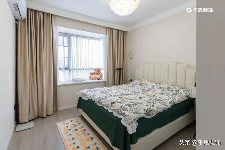 装修案例分享 | 大面积留白的128㎡北欧风三居，明净通透超养眼