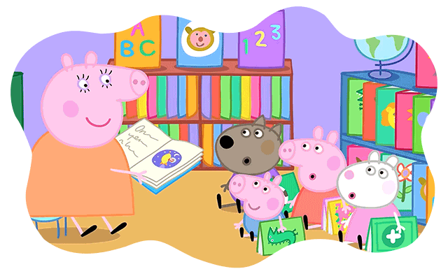 peppa pig: bedtime little libra