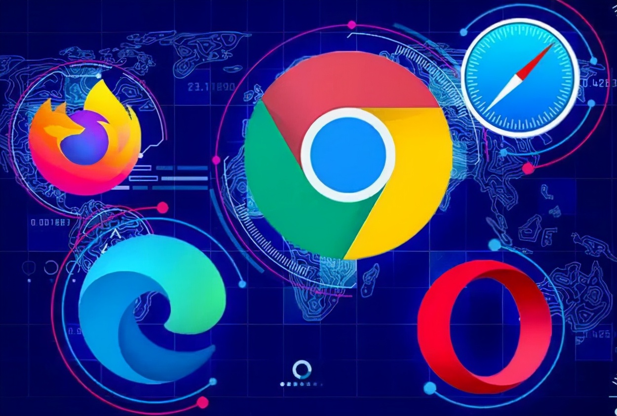 全球五大浏览器排名：Chrome、Safari、Edge、Firefox、Opera市场份额对比