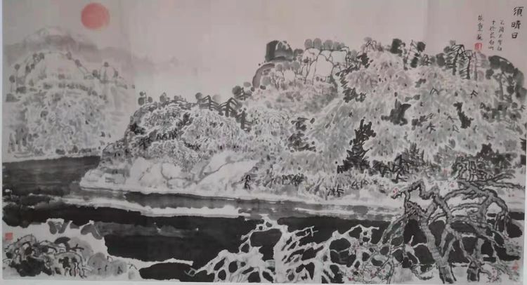 《家乡的雪》大路美术研究院主创画家成秉羿作品展示