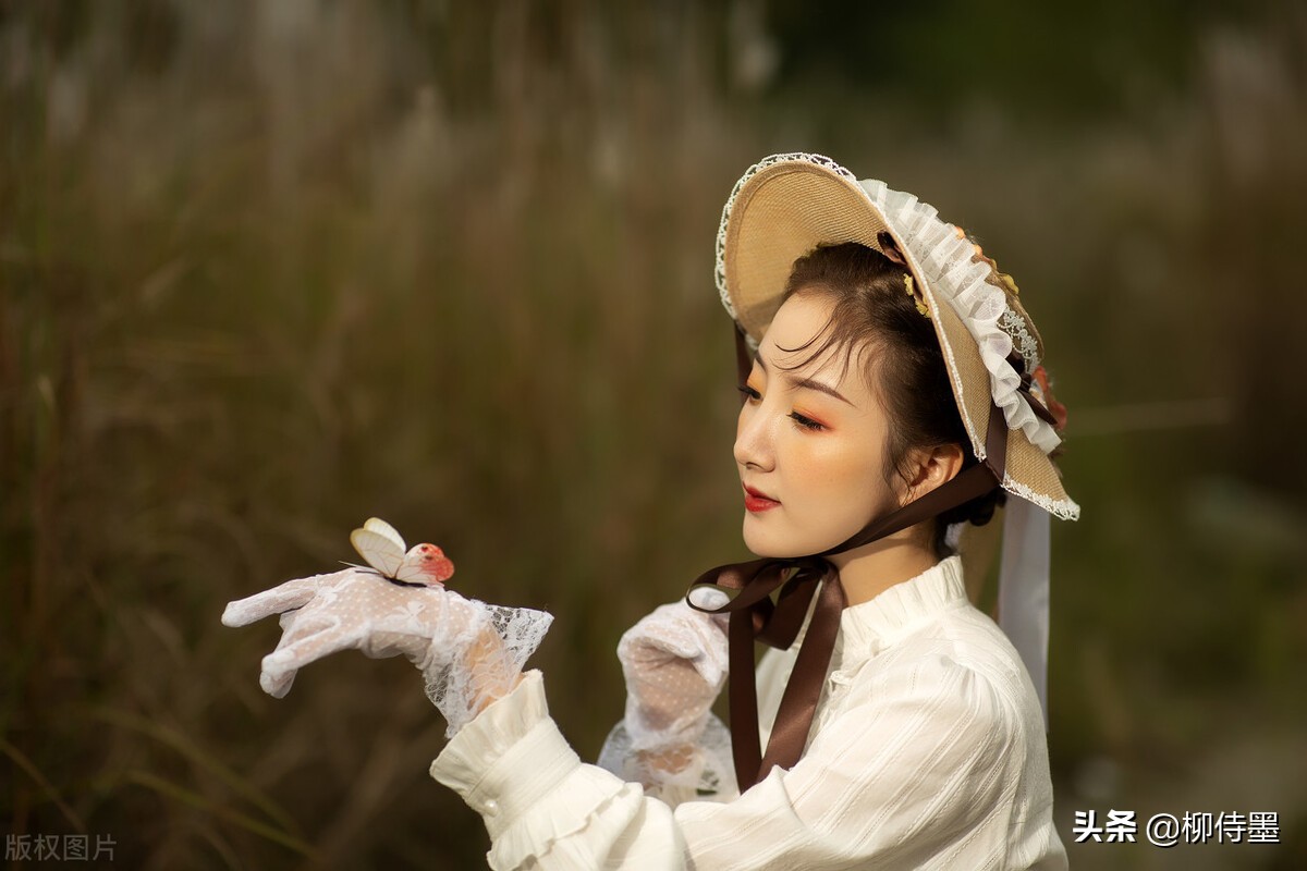 春天与花儿一起拍照，6个摄影口诀，拍摄意境唯美的人像大片