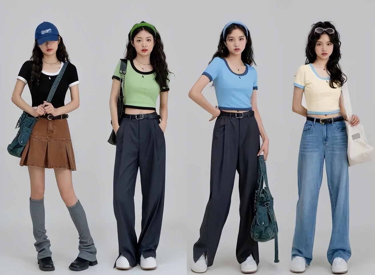 张子枫倪妮白百何这样穿T恤太好看了！|25款高颜值平价T恤get