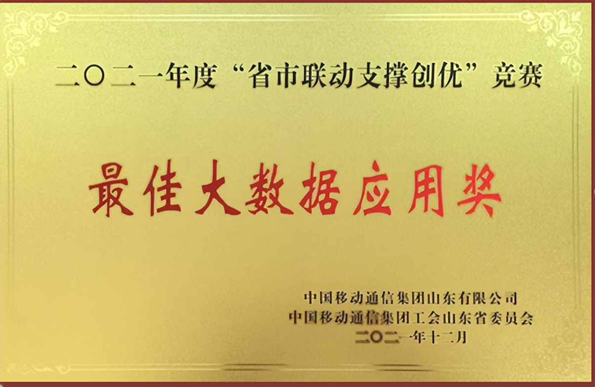 山東移動省市協(xié)同，大數(shù)據(jù)助力濰坊分公司“斷卡”“打貓”