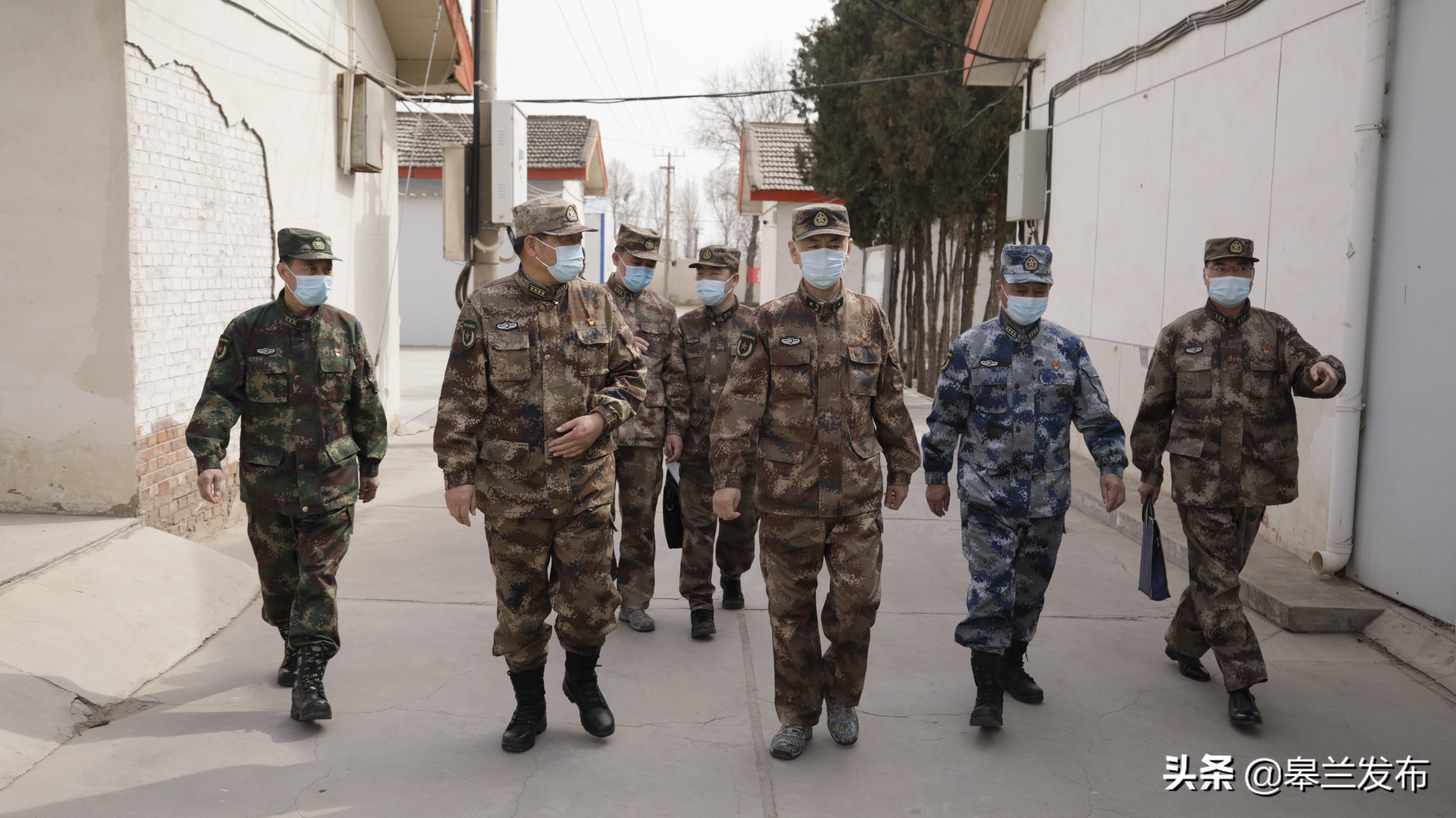 甘肃省军区少将副司令员赵钧到皋兰县检查调研预定新兵役前教育工作