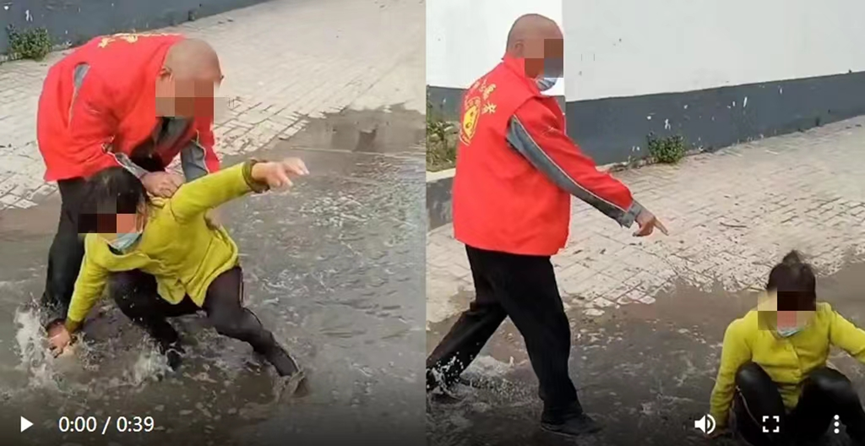 疫情防控志愿者推搡群众？警方通报: 系夫妻设计拍摄【三分钟法治新闻全知道】