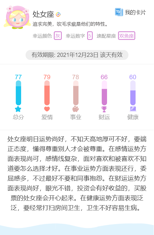 12/23|十二星座今日运势分析大全