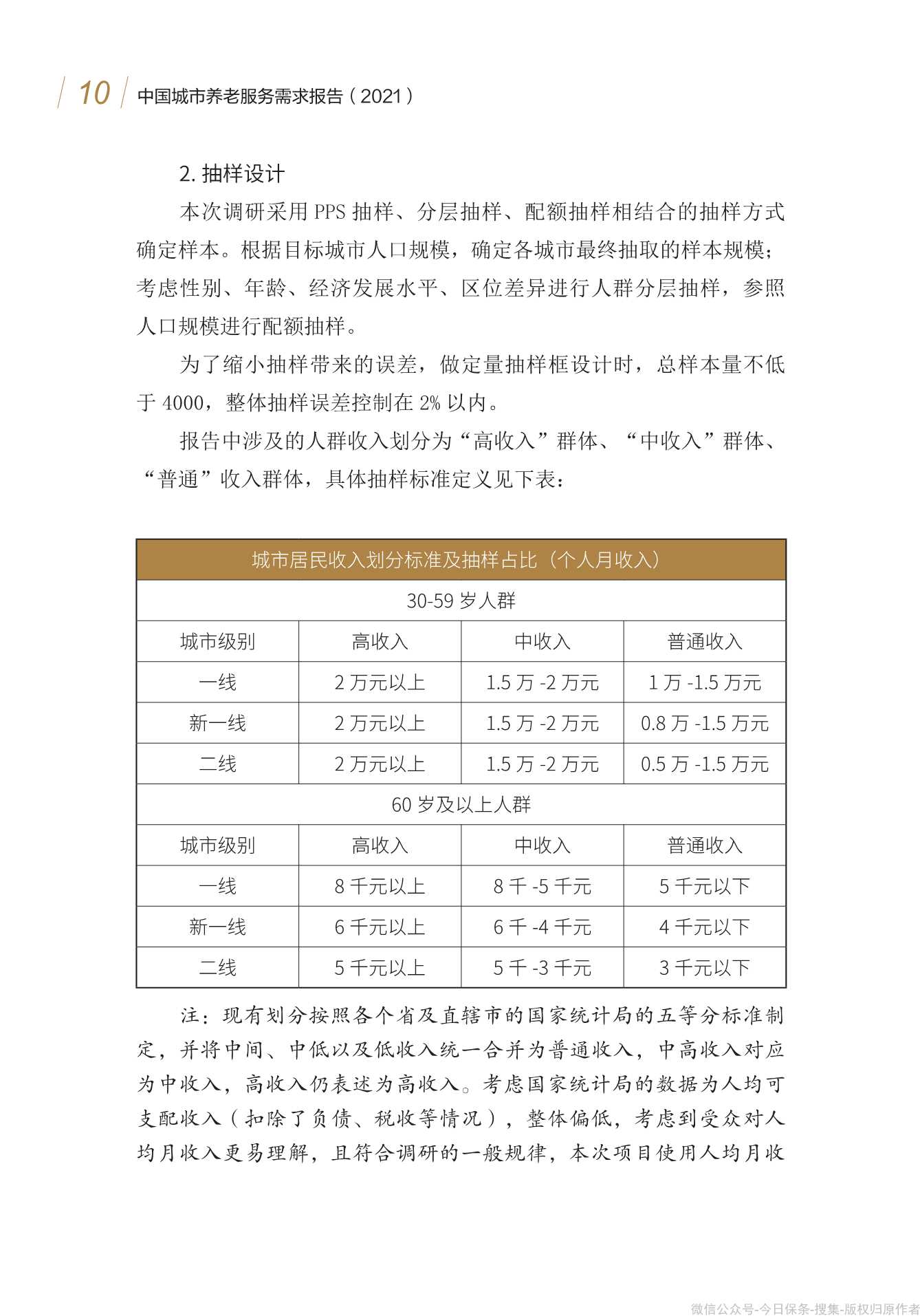 清华大学：中国城市养老服务需求报告2021